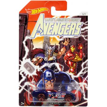 Mattel Hot Wheels Marvel Avengers Αυτοκινητάκια - 8 Σχέδια FKD48 887961545258