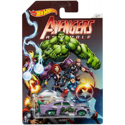 Mattel Hot Wheels Marvel Avengers Vehicles - 8 Designs FKD48 887961545258