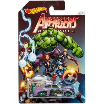 Mattel Hot Wheels Marvel Avengers Αυτοκινητάκια - 8 Σχέδια FKD48 887961545258