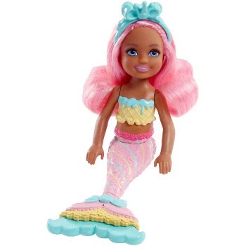 Mattel Barbie Dreamtopia Bonbon Chelsea Mermaid Mini Doll FKN03 / FKN04 887961549362