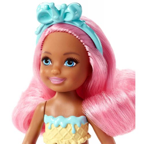 Mattel Barbie Dreamtopia Bonbon Chelsea Mermaid Mini Doll FKN03 / FKN04 887961549362