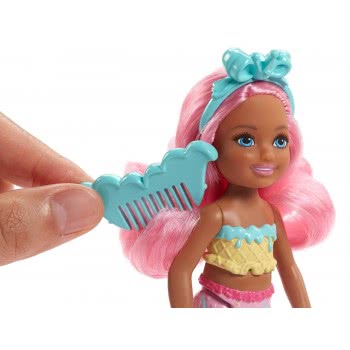 Mattel Barbie Dreamtopia Bonbon Chelsea Mermaid Mini Doll FKN03 / FKN04 887961549362