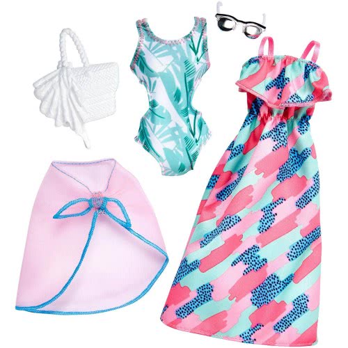Mattel Barbie Μόδες - Beach Resort, Σετ Των 2 FKT27 / FKT32 887961551778