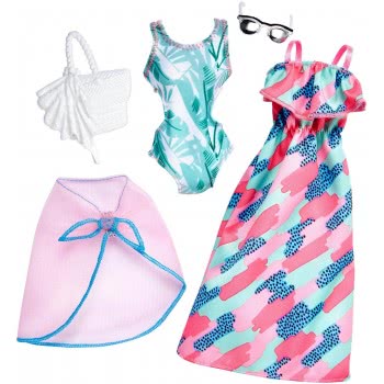 Mattel Barbie Μόδες - Beach Resort, Σετ Των 2 FKT27 / FKT32 887961551778