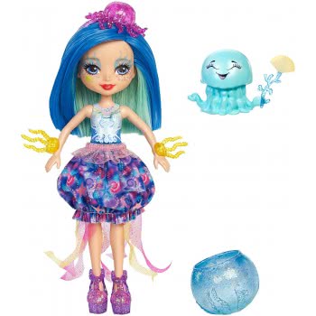 Mattel Enchantimals Jessa Jellyfish Doll & Marisa Water Animal Figure FKV54 / FKV57 887961552416