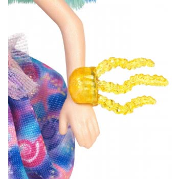Mattel Enchantimals - Jessa Jellyfish Κούκλα Του Βυθού & Ζωάκι Φιλαράκι Με Αξεσουάρ FKV54 / FKV57 887961552416