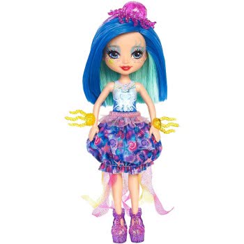 Mattel Enchantimals Jessa Jellyfish Doll & Marisa Water Animal Figure FKV54 / FKV57 887961552416