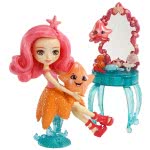 Mattel Enchantimals - Starling Σετ Κούκλα Του Βυθού & Ζωάκι Φιλαράκι Με Αξεσουάρ FKV58 / FKV59 887961552454