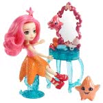 Mattel Enchantimals - Starling Σετ Κούκλα Του Βυθού & Ζωάκι Φιλαράκι Με Αξεσουάρ FKV58 / FKV59 887961552454