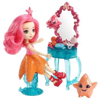 Mattel Enchantimals - Starling Σετ Κούκλα Του Βυθού & Ζωάκι Φιλαράκι Με Αξεσουάρ FKV58 / FKV59 887961552454