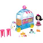 Mattel Enchantimals Wheel Frozen Treats Preena Penguin Doll And Playset FKY58 887961553352