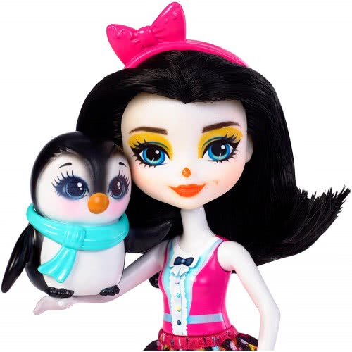Mattel Enchantimals Wheel Frozen Treats Preena Penguin Doll And Playset FKY58 887961553352