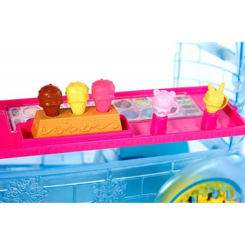 Mattel Enchantimals Wheel Frozen Treats Preena Penguin Doll And Playset FKY58 887961553352