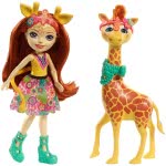 Mattel Enchantimals - Gillian Giraffe Κούκλα & Μεγάλο Ζωάκι Φιλαράκι FKY72 / FKY74 887961553512