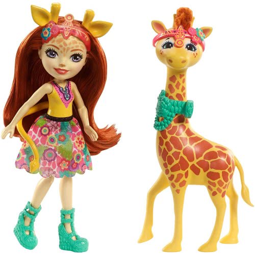 Mattel Enchantimals - Gillian Giraffe Doll FKY72 / FKY74 887961553512