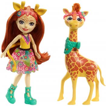 Mattel Enchantimals - Gillian Giraffe Doll FKY72 / FKY74 887961553512