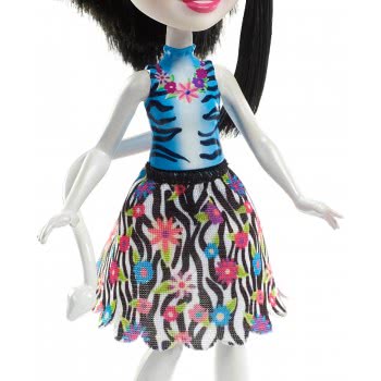 Mattel Enchantimals - Zelena Κούκλα & Μεγάλο Ζωάκι Φιλαράκι FKY72 / FKY75 887961553482