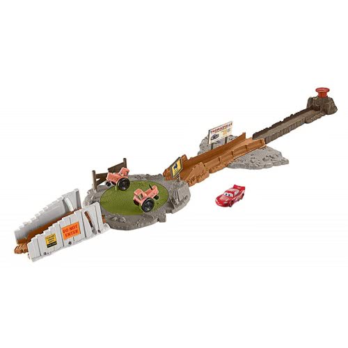 Mattel Disney Pixar Cars Smokeys Tractor Challenge Playset FLK03 887961559927