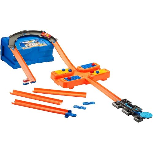Mattel Hot Wheels Truck Builders Πίστες In A Box Με Αυτοκινητάκι FLK89 / DWW95 887961390360