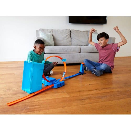 Mattel Hot Wheels Truck Builders Multi Loop Πίστες In A Box Με Αυτοκινητάκι FLK89 / FLK90 887961560657