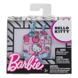 Mattel Barbie Fashions Hello Kitty Pink Print Tank FLP40 / FLP42 887961603279