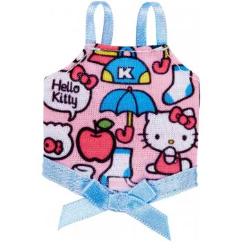 Mattel Barbie Fashions Hello Kitty Pink Print Tank FLP40 / FLP42 887961603279