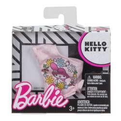 Mattel Barbie Fashions Hello Kitty Pink One Shoulder Tank FLP40 / FLP43 887961603309