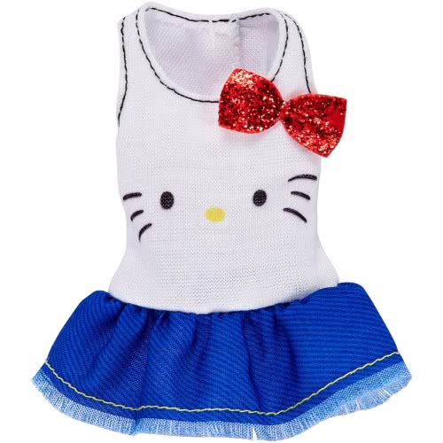 Mattel Barbie Fashions Hello Kitty Ruffled Tank With Red Bow FLP40 / FLP45 887961603156