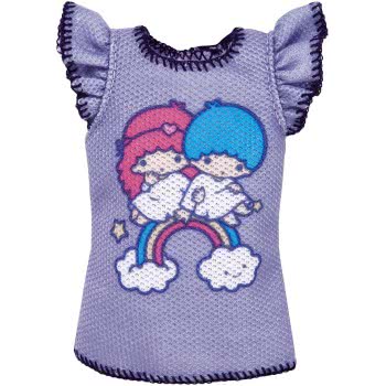 Mattel Barbie Fashions Hello Kitty Lavendar Shirt FLP40 / FLP46 887961603088
