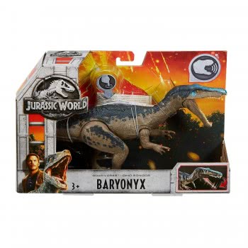 Mattel Jurassic World Δεινόσαυροι Με Ήχους - Μπαρυόνυξ FMM23 / FMM26 887961576856