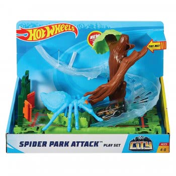 Mattel Hot Wheels City Spider Park Attack Πίστα Με Τέρατα FNB05 / FNB07 887961585865