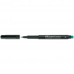 Faber-Castell Office Multimark Marker M 1Mm Permanent Πράσινο 152563 4005401525639