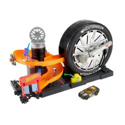 Mattel Hot Wheels City Deluxe Super Spin Tire Shop Playset FNB15 / ASST 887961585889