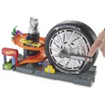 Mattel Hot Wheels City Deluxe Super Spin Tire Shop Playset FNB15 / ASST 887961585889