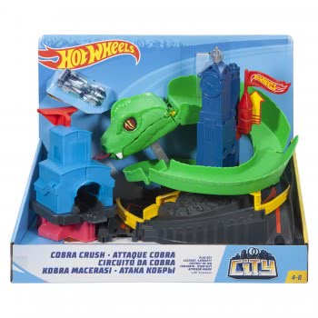 Mattel Hot Wheels City Cobra Crush Playset FNB20 887961585919