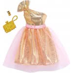Mattel Barbie Fashion Βραδινά Σύνολα, Gold Gown With Pink Tulle FND47 / FKT10 887961551396