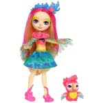 Mattel Enchantimals Πίκι Παπαγαλίτσα Κούκλα & Ζωάκι Φιλαράκι FNH22 / FJJ21 887961537659