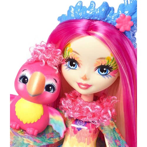 Mattel Enchantimals Peeki Parrot Doll FNH22 / FJJ21 887961537659