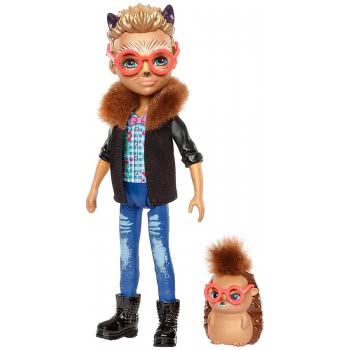 Mattel Enchantimals Χίξμπι Σκατζόχοιρος Κούκλα & Ζωάκι Φιλαράκι FNH22 / FJJ22 887961537642
