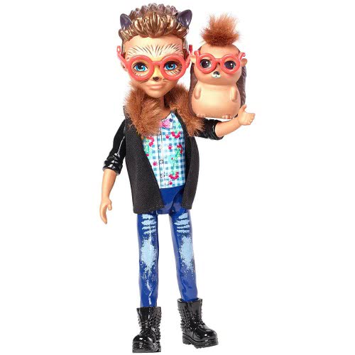Mattel Enchantimals Χίξμπι Σκατζόχοιρος Κούκλα & Ζωάκι Φιλαράκι FNH22 / FJJ22 887961537642