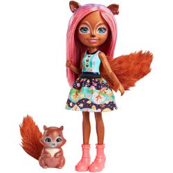 Mattel Enchantimals Sancha Squirrel Doll FNH22 / FMT61 887961581232