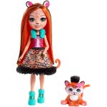 Mattel Enchantimals Κούκλα Tanzie Tiger Και Ζωάκι Φιλαράκι Tuft FNH22 / FRH39 887961625660