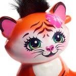 Mattel Enchantimals Κούκλα Tanzie Tiger Και Ζωάκι Φιλαράκι Tuft FNH22 / FRH39 887961625660