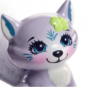 Mattel Enchantimals Κούκλα Winsley Wolf Και Ζωάκι Φιλαράκι Trooper FNH22 / FRH40 887961625653