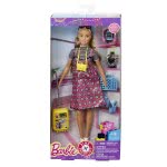 Mattel Barbie Fashionistas - Passport Doll & Travel Accessory Set FNY29 887961604481