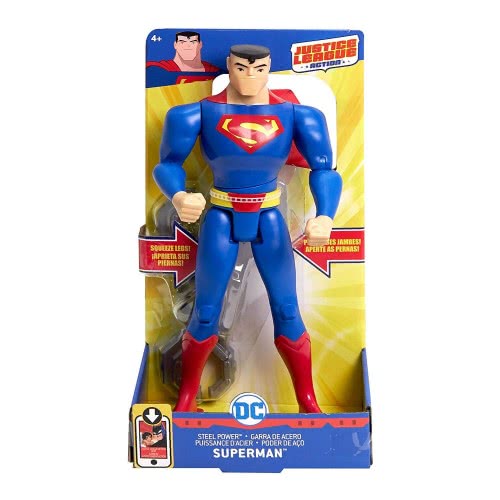 Mattel Justice League Action Superman Action Figure 30Cm With Gun FPC73 / FPC75 887961606003