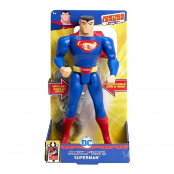 Mattel Justice League Action Superman Action Figure 30Cm With Gun FPC73 / FPC75 887961606003