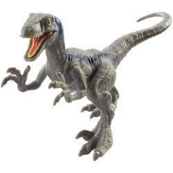 Mattel Jurassic World Basic Dinosaur Figures - Velociraptor FPF11 / FPF12 887961607536