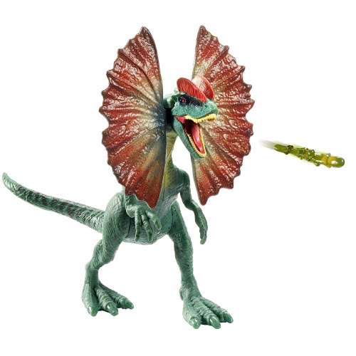 Mattel Jurassic World Βασικές Φιγούρες Δεινοσαύρων - Dilophosaurus FPF11 / FPF14 887961607529