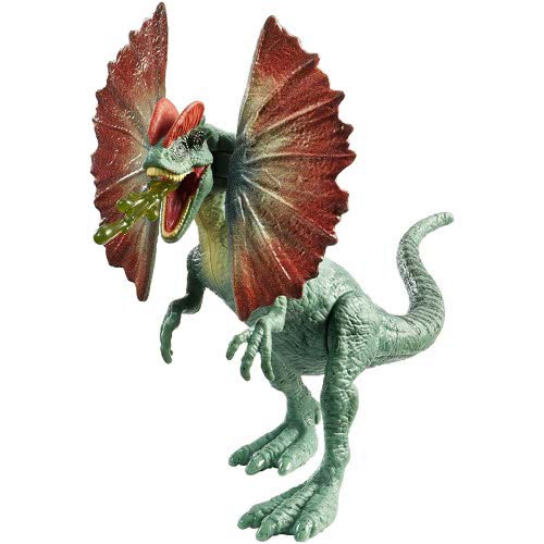 Mattel Jurassic World Βασικές Φιγούρες Δεινοσαύρων - Dilophosaurus FPF11 / FPF14 887961607529